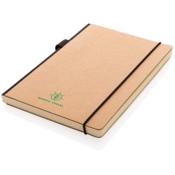 FSC poznámkový blok A5 s tvrdou vazbou a kapsou