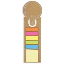 Záložka s lepítky