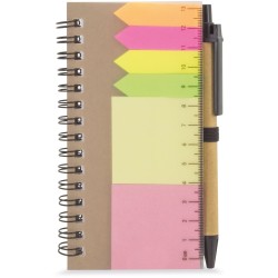 Lepítka s pravítkem a propiskou