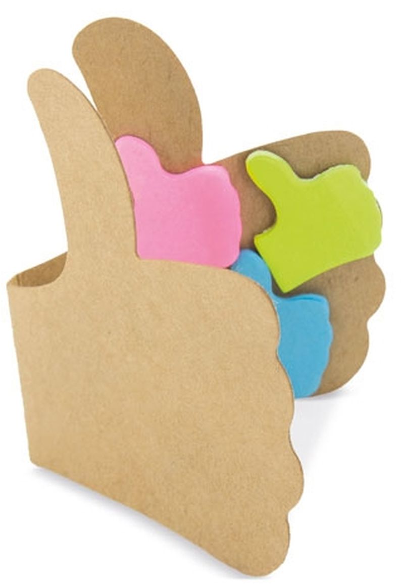 Samolepící štítky - palec