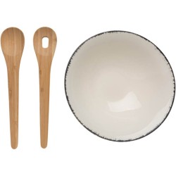 Salátová mísa s bambusovou naběračkou Ukiyo