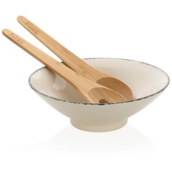 Salátová mísa s bambusovou naběračkou Ukiyo