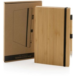 Sada zápisníku a nekonečné tužky z FSC bambusu