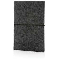 Zápisník A5 s měkkou vazbou z GRS recyklované plsti