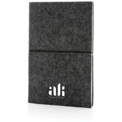 Zápisník A5 s měkkou vazbou z GRS recyklované plsti