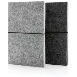 Zápisník A5 s měkkou vazbou z GRS recyklované plsti