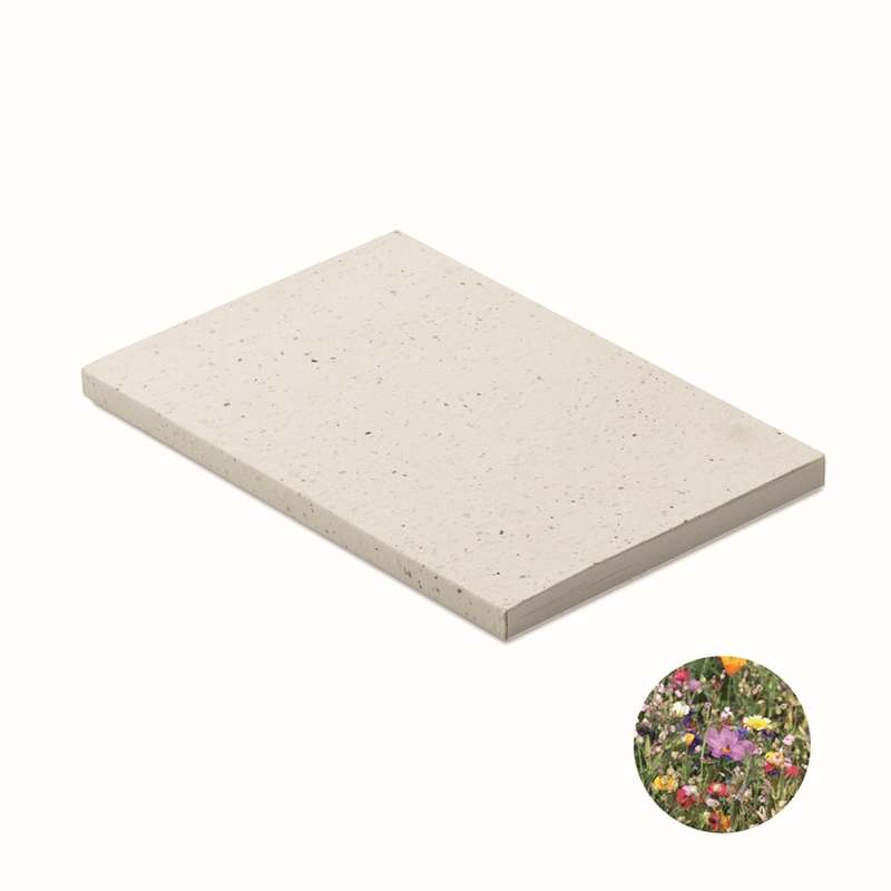 Seed book Zápisník A5, semínka v deskách