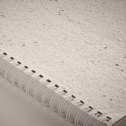 Seed ring Zápisník A5, semínka v deskách