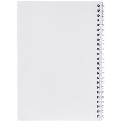 Desk-Mate spirálový zápisník ve formátu A4 s potištěnou zadní stranou