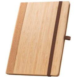 ORWELL. Zápisník A5 s tvrdými deskami z bambusu a korku