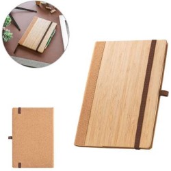ORWELL. Zápisník A5 s tvrdými deskami z bambusu a korku