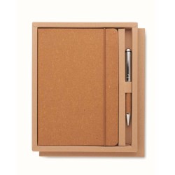 Eleganote Sada zápisníků z recykl. kůže