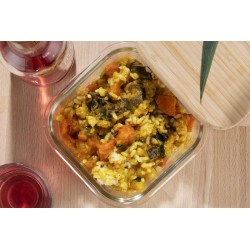 Skleněná nádoba SOLA 350m