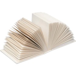 Poznámkový blok s obaly z recyklovaného mléka