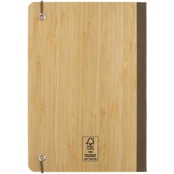 Zápisník Scribe A5 s měkkým bambusovým obalem