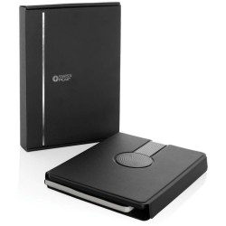 Zápisník s bezdrátovou nabíječkou 2v1 Swiss Peak z RCS PU