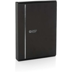 Zápisník s bezdrátovou nabíječkou 2v1 Swiss Peak z RCS PU