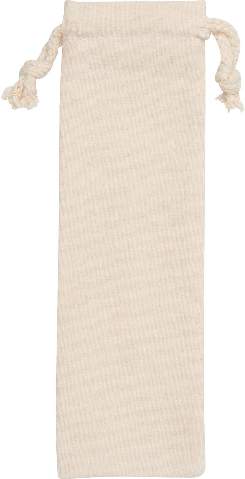 Bambusový příbor v bavlněném sáčku