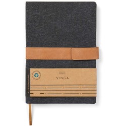 Zápisník VINGA Bosler A5 z RCS recykl. canvas