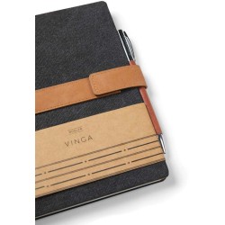 Zápisník VINGA Bosler A5 z RCS recykl. canvas