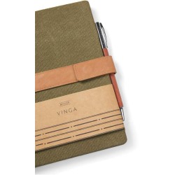 Zápisník VINGA Bosler A5 z RCS recykl. canvas