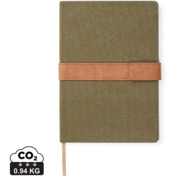 Zápisník VINGA Bosler A5 z RCS recykl. canvas