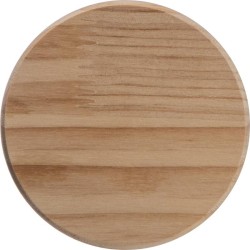 Dóza z borosilikátového skla s víčkem z borovice, 1000 ml