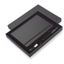 Sada poznámkového bloku PROBIZ s perem a kroužkem na klíče