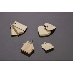 Přívěšek na klíče se samolepícími lístky HOMA