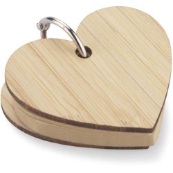 Přívěšek na klíče se samolepícími lístky LOVA