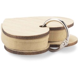 Přívěšek na klíče se samolepícími lístky LOVA