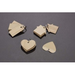 Přívěšek na klíče se samolepícími lístky LOVA