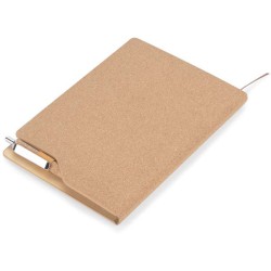 Korkový zápisník s perem TESSO A5