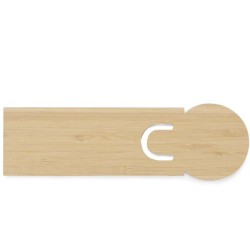 Bambusové pravítko s poznámkovými lístky BEMO