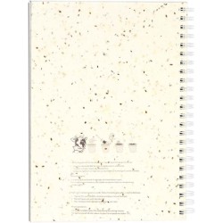 Blok z papíru ze semen Bitar