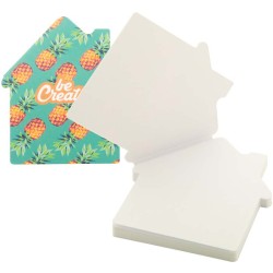 Bloček se samolepícími lístky na zakázku CreaStick House