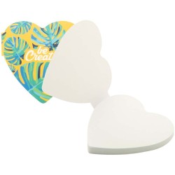 Bloček se samolepícími lístky na zakázku CreaStick Heart