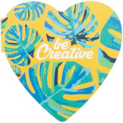 Bloček se samolepícími lístky na zakázku CreaStick Heart