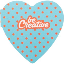 Bloček se samolepícími lístky na zakázku CreaStick Heart