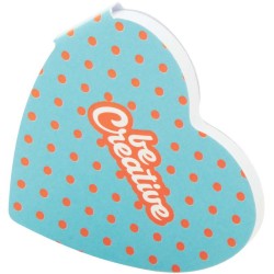 Bloček se samolepícími lístky na zakázku CreaStick Heart