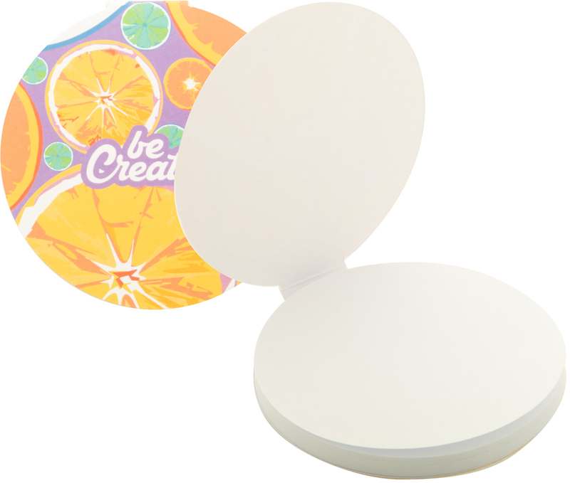 Bloček se samolepícími lístky na zakázku CreaStick Circle