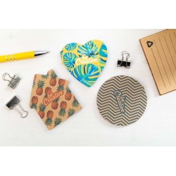 Bloček se samolepícími lístky na zakázku CreaStick House Eco