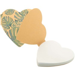 Bloček se samolepícími lístky na zakázku CreaStick Heart Eco