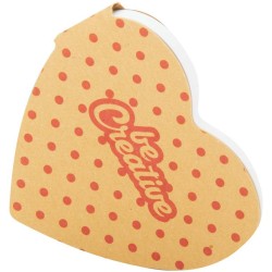Bloček se samolepícími lístky na zakázku CreaStick Heart Eco