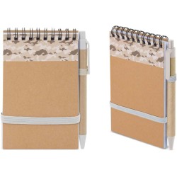 Sešit s maskáčovým vzorem A6