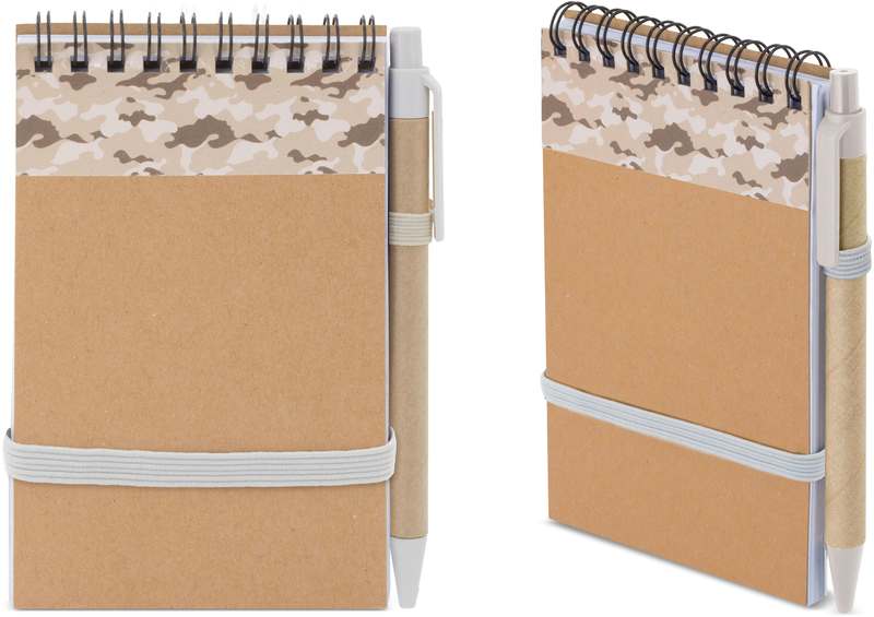 Sešit s maskáčovým vzorem A6