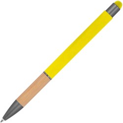 Kuličkové pero s bambusovým úchytem