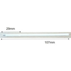 náplň X20, 107mm bílá - 0,7mm