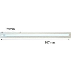 náplň X20, 107mm bílá - 1,0mm