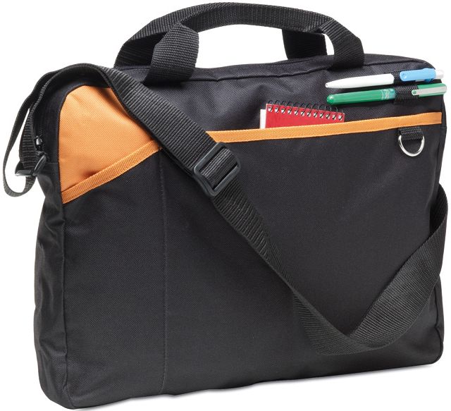 Oranžová taška na dokumenty